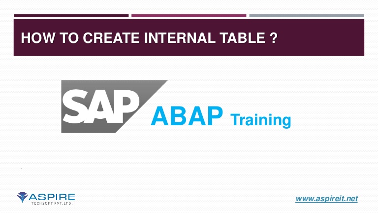 abap tutorial best site